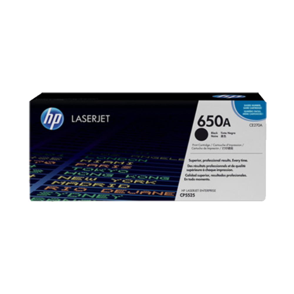 HP CE270A CE271A CE272A CE273A NO.650A