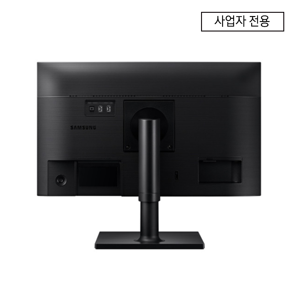 삼성 24인치 피벗 세로 모니터 내장스피커 LF24T450FZKXKR