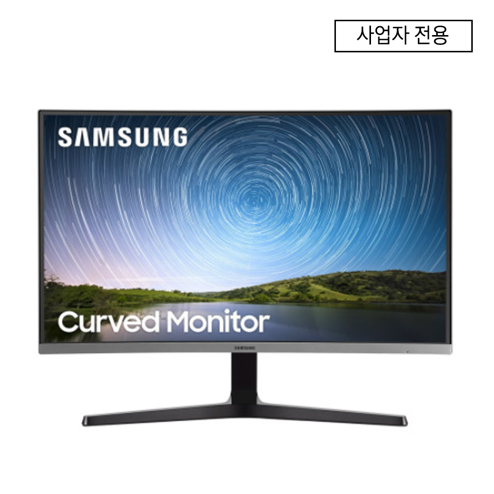 삼성 커브드 FHD 27인치 모니터 (68.4cm) LC27R500FHKXKR