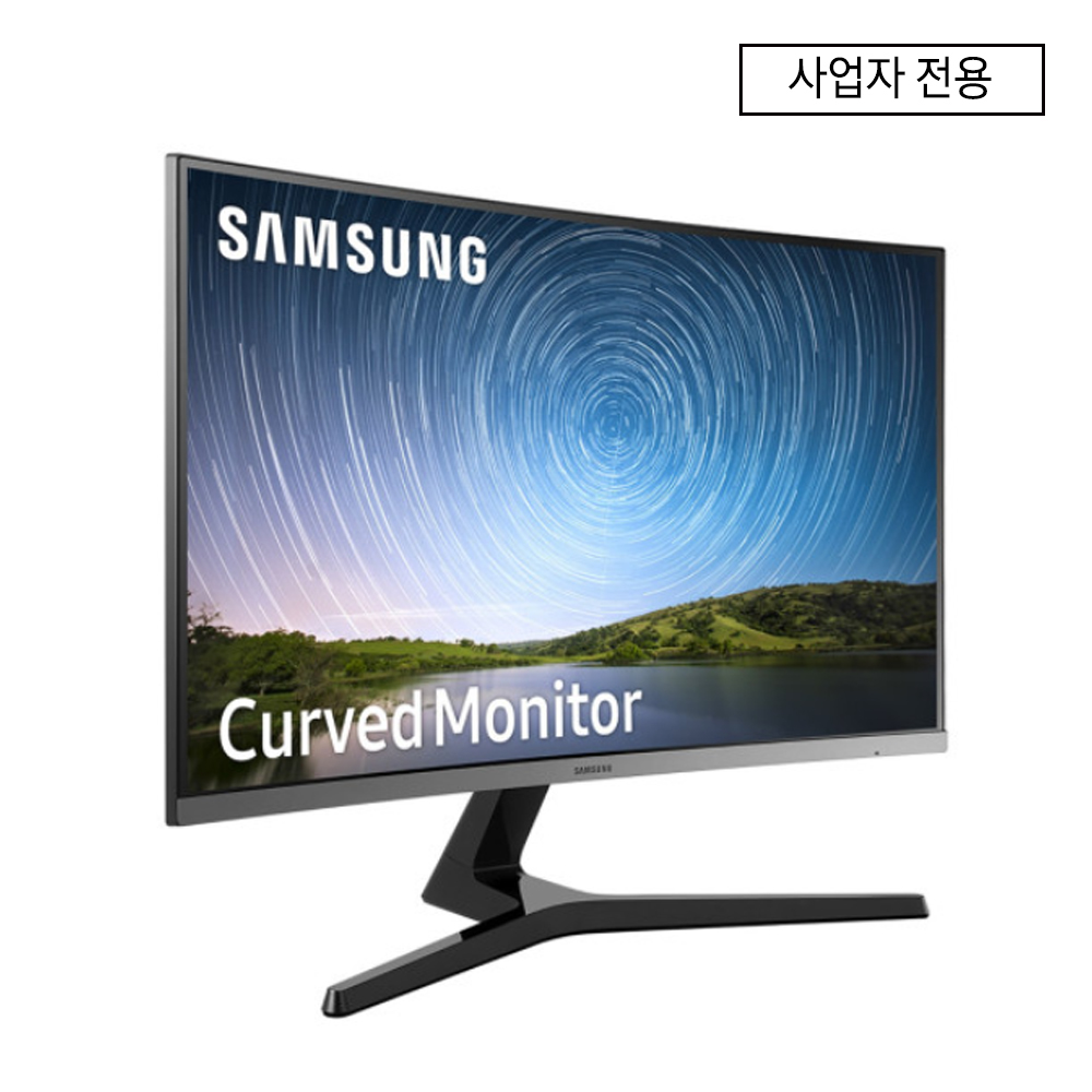 삼성 커브드 FHD 27인치 모니터 (68.4cm) LC27R500FHKXKR