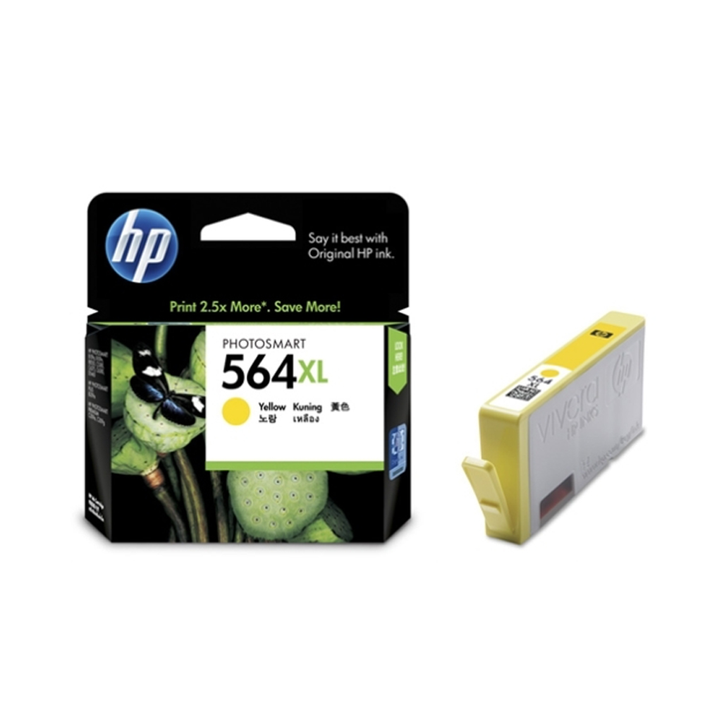 HP 잉크 CB325WA NO.564XL 포토 노랑 대용량