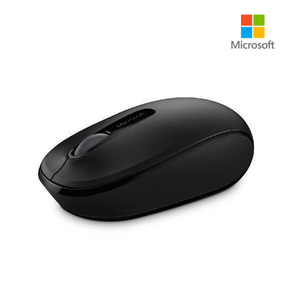 마이크로소프트 무선 광마우스, Wireless Mobile Mouse 1850 블랙 (모바일 마우스 1850) [MS코리아정품]