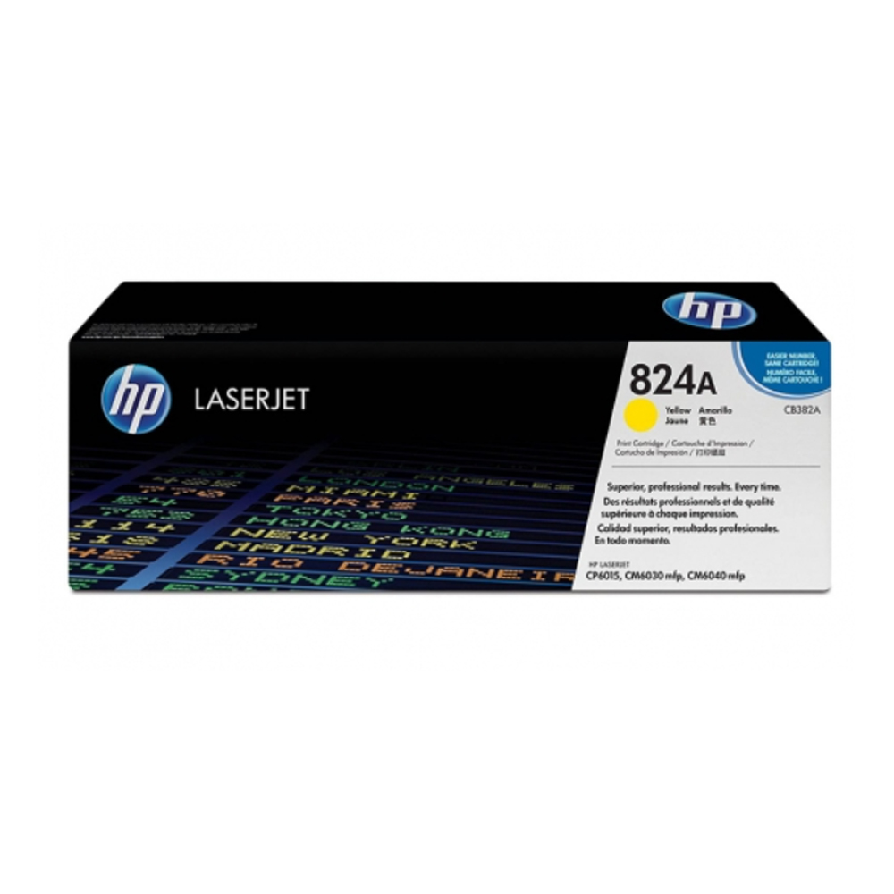 HP 정품토너 No.824A CB382A 노랑 (CP6015/21K)